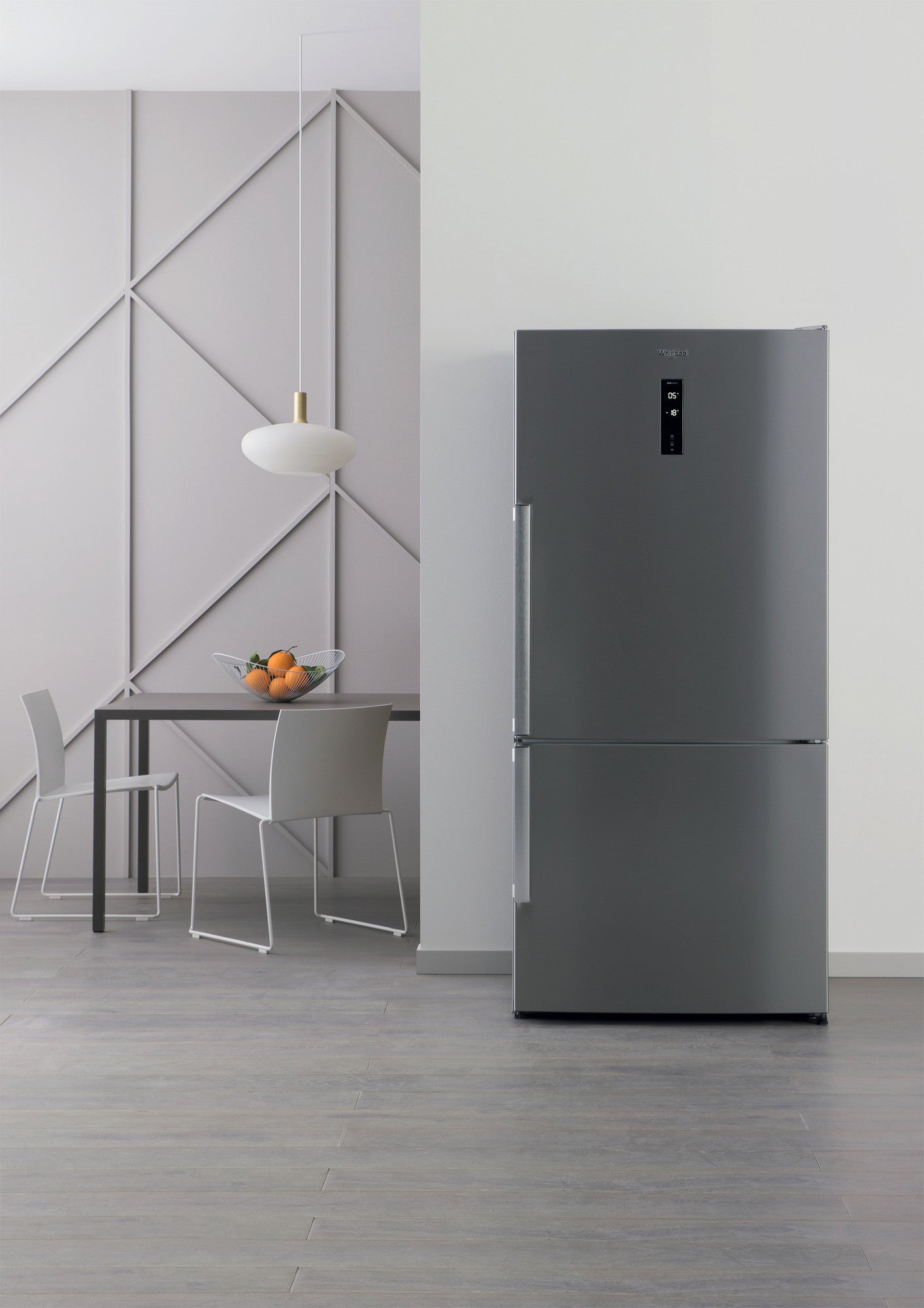 Whirlpool W84BE 72 X 2 Vrijstaand 588 l E Roestvrijstaal