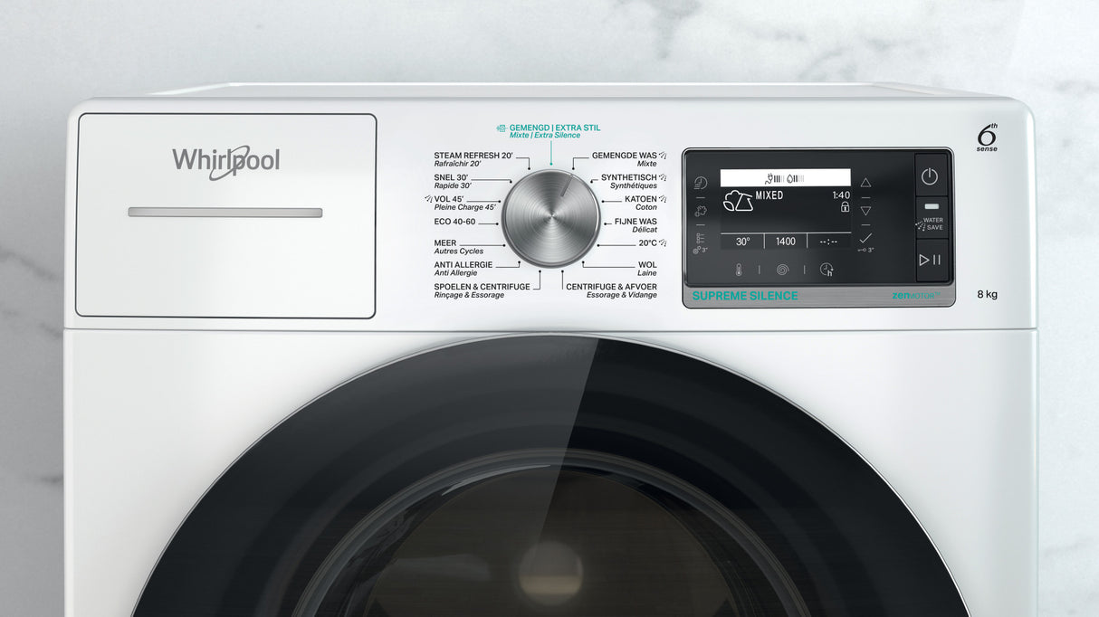 Whirlpool W7 89 SILENCE BE wasmachine