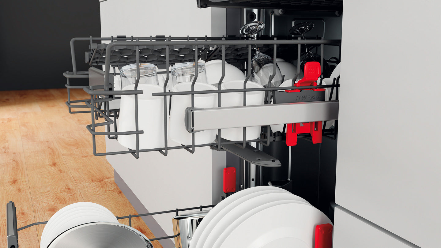 Whirlpool WSIO 3O34 PFE X Volledig ingebouwd 10 couverts D