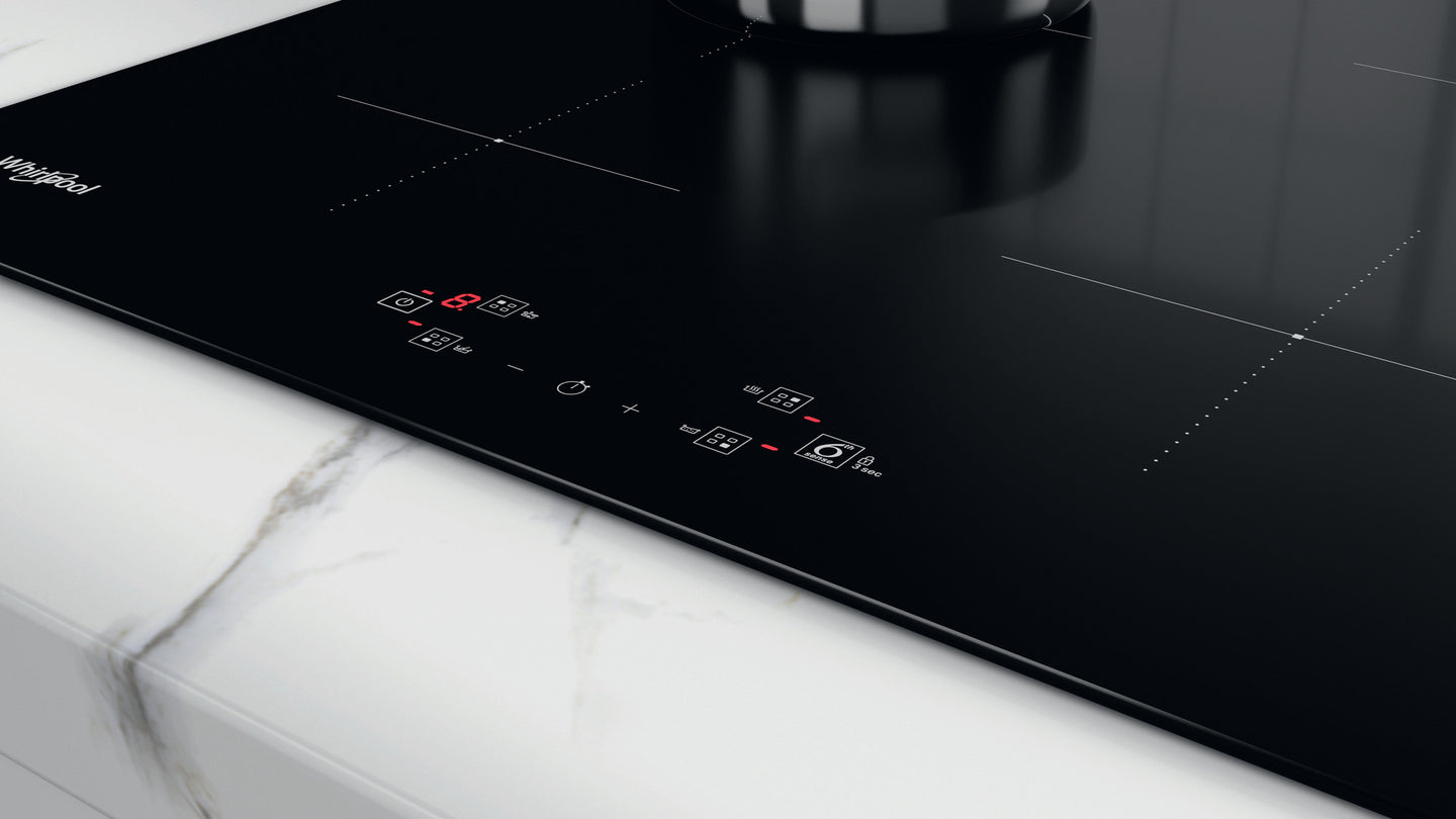 Whirlpool WS Q2160 NE Zwart Ingebouwd 59 cm Inductiekookplaat zones 4 zone(s)