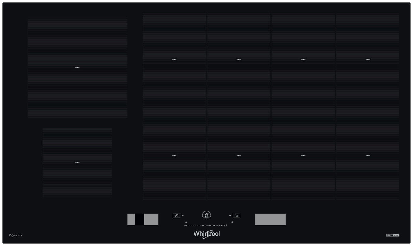 Whirlpool SMP2 9010 C/NE/IXL Zwart Ingebouwd 86 cm Inductiekookplaat zones 10 zone(s)