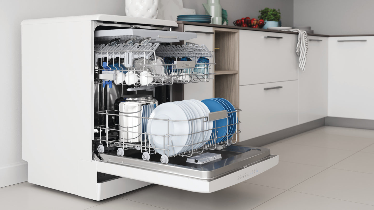 Indesit DFO 3T133 A F vaatwasser Vrijstaand 14 couverts D
