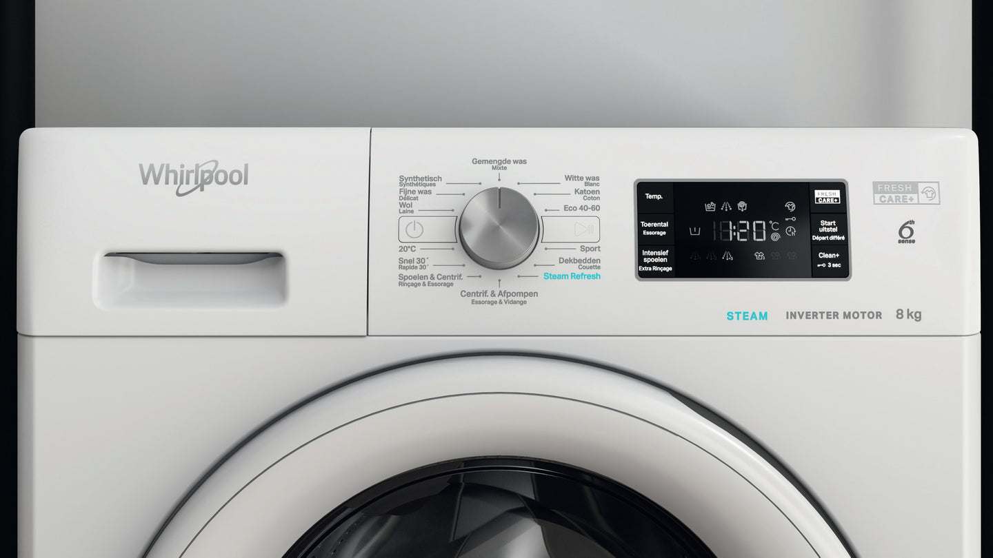 Whirlpool FFBBE 8458 WEV wasmachine