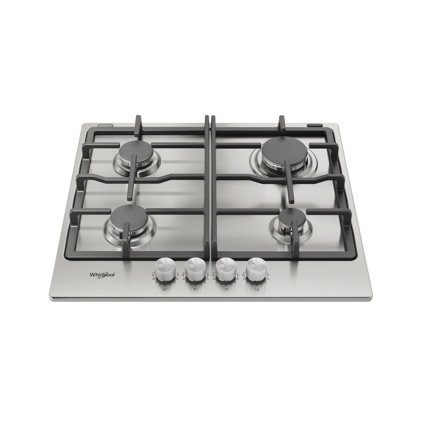 Whirlpool gaskookplaat: 4 gaspitten - TGML 660 IX NL