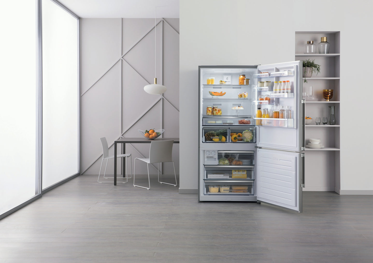 Whirlpool W84BE 72 X 2 Vrijstaand 588 l E Roestvrijstaal