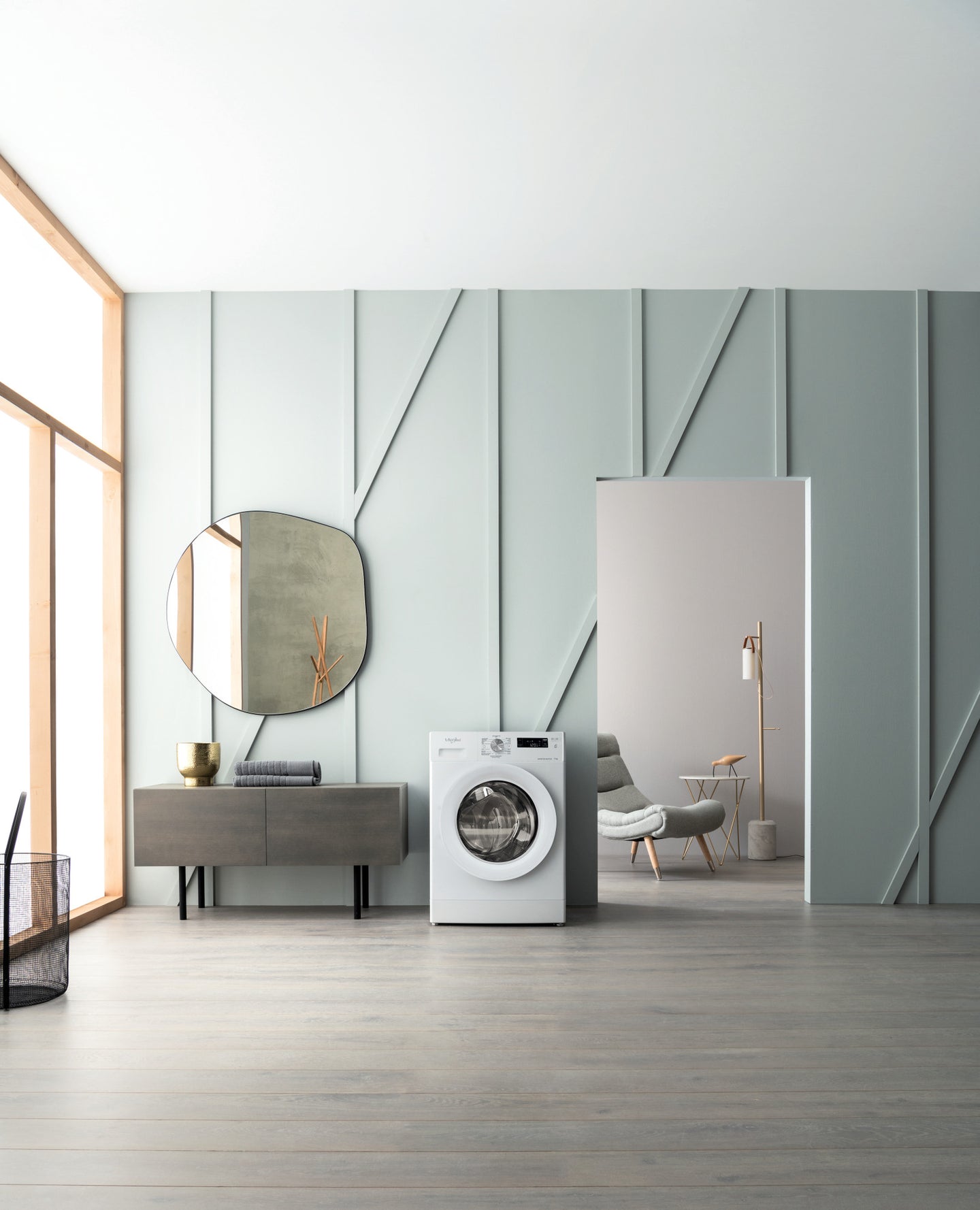 Whirlpool FFSBE 7458 WE F vrijstaande wasmachine