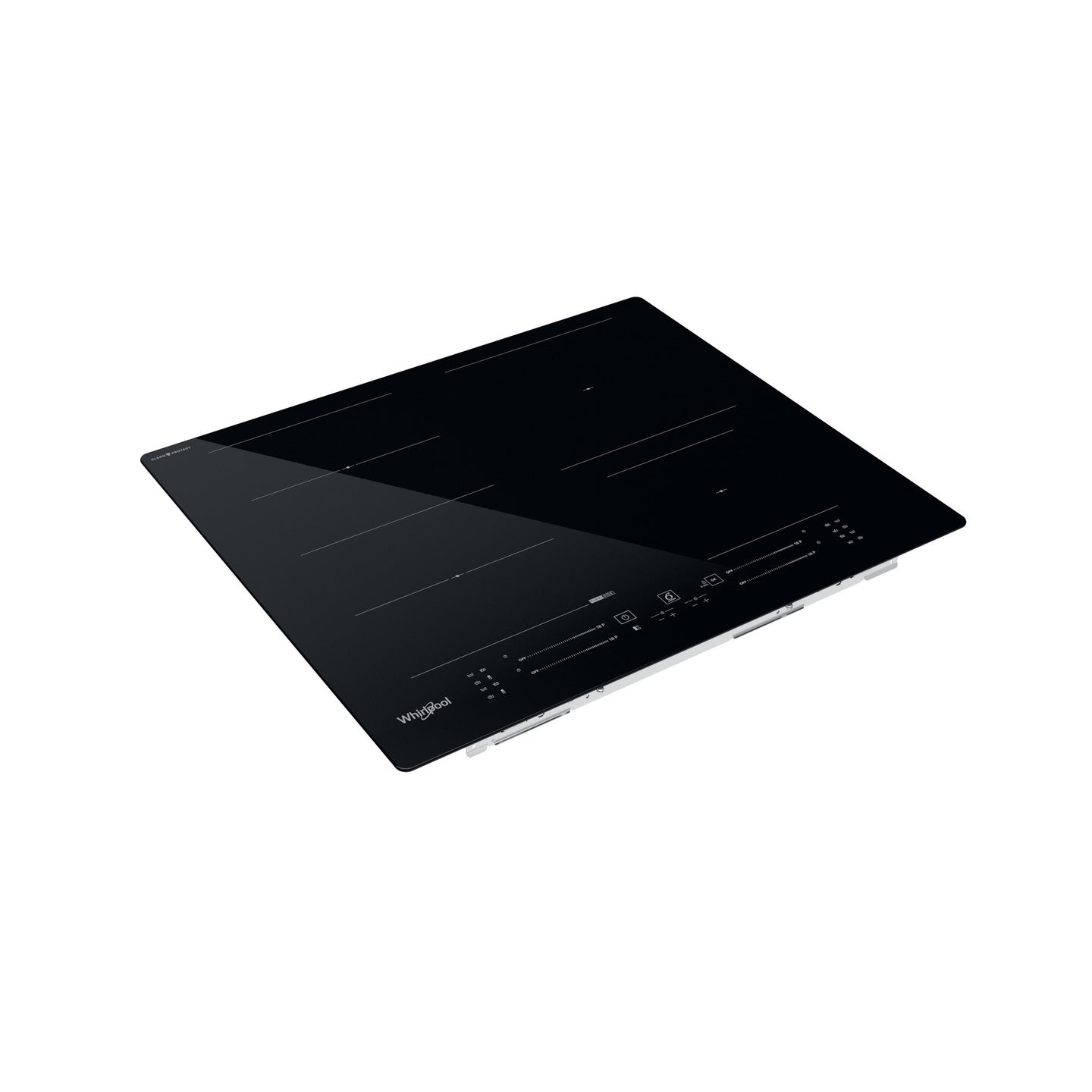 Whirlpool WF S3660 CPNE Zwart Ingebouwd 60 cm Inductiekookplaat zones 4 zone(s)