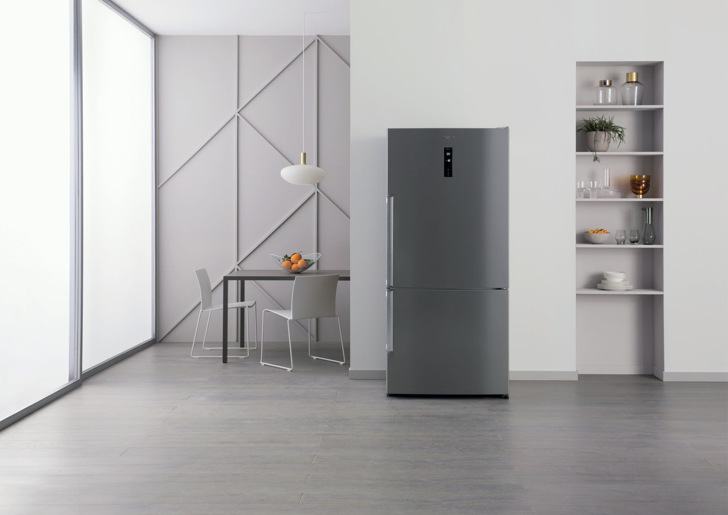 Whirlpool W84BE 72 X 2 Vrijstaand 588 l E Roestvrijstaal
