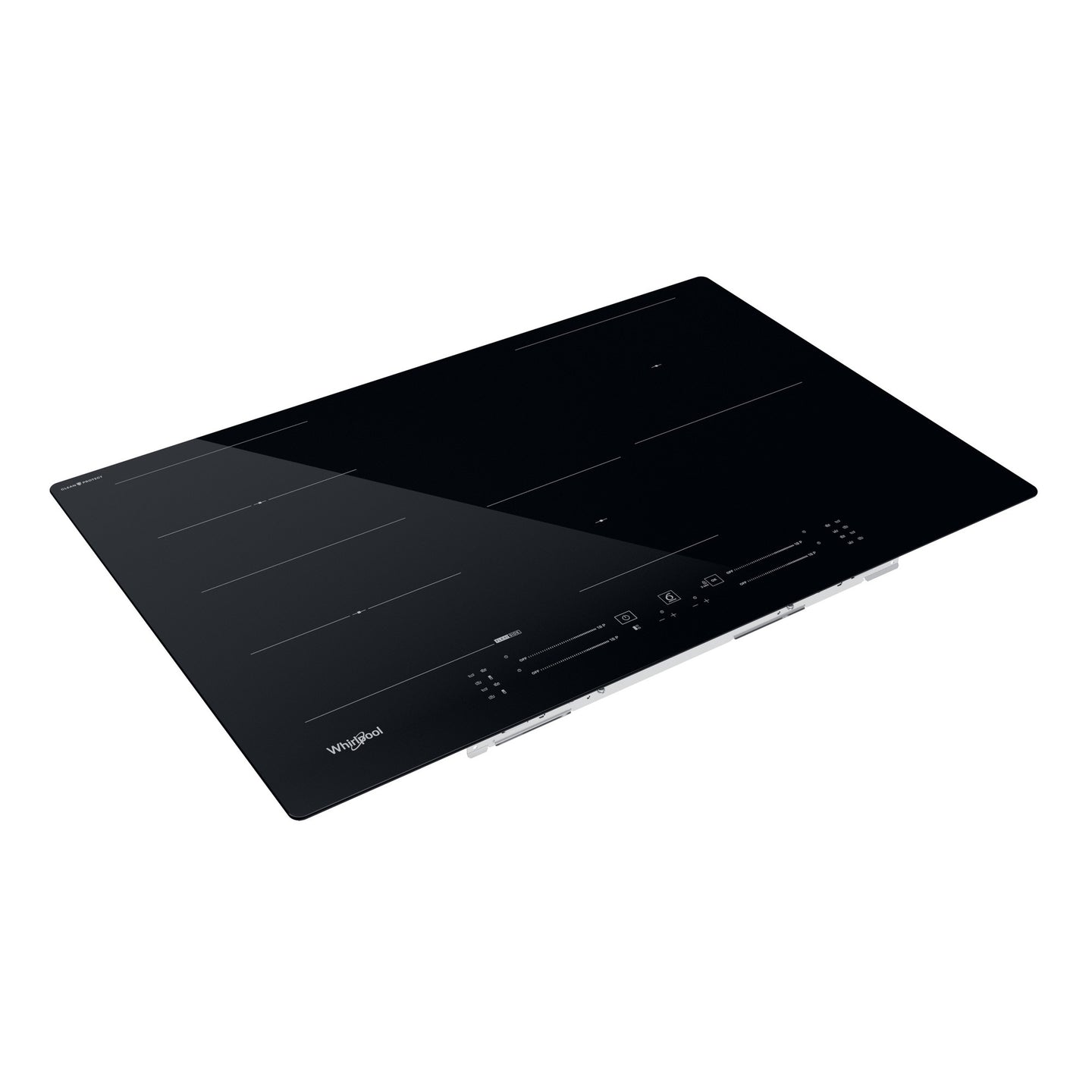 Whirlpool WF S1577 CPNE Zwart Ingebouwd 77 cm Inductiekookplaat zones 4 zone(s)
