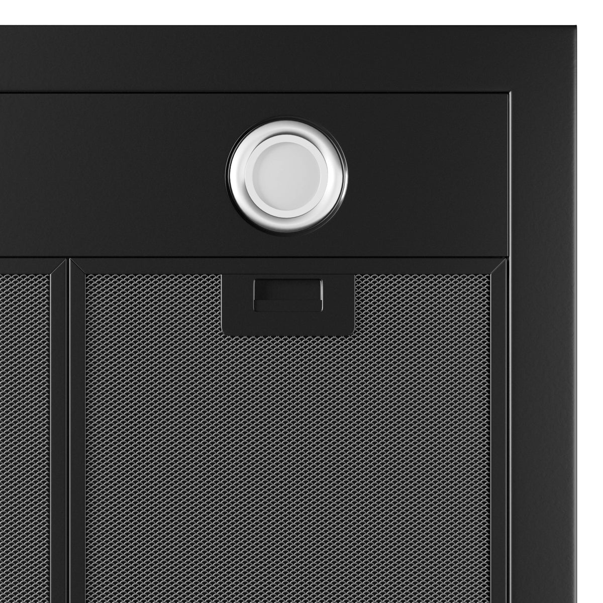 Inventum AKB9000ZWA afzuigkap lamp en filter detail