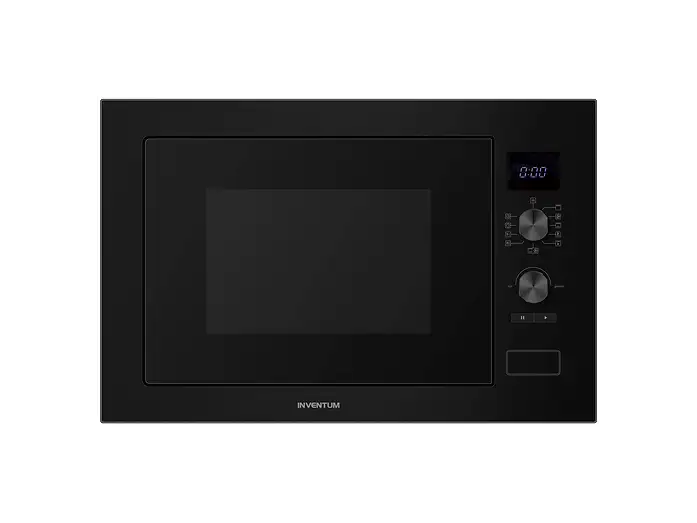 Inventum IMC6032FZWA combimagnetron zwart vooraanzicht