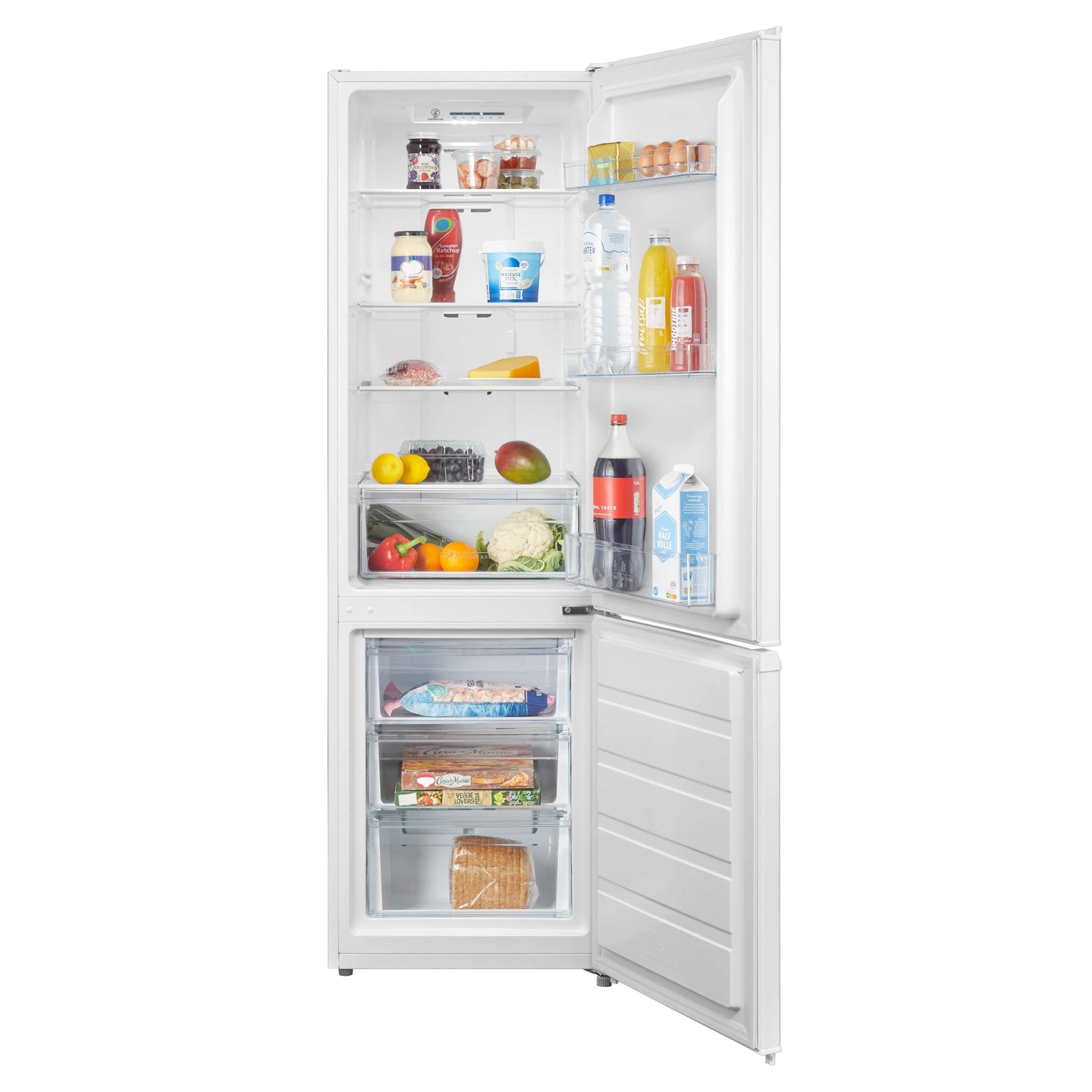 Inventum KV1808W koel-vriescombinatie wit