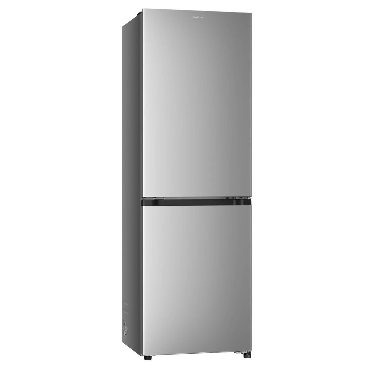 Inventum KV1841S RVS koel-vriescombinatie schuin vooraanzicht