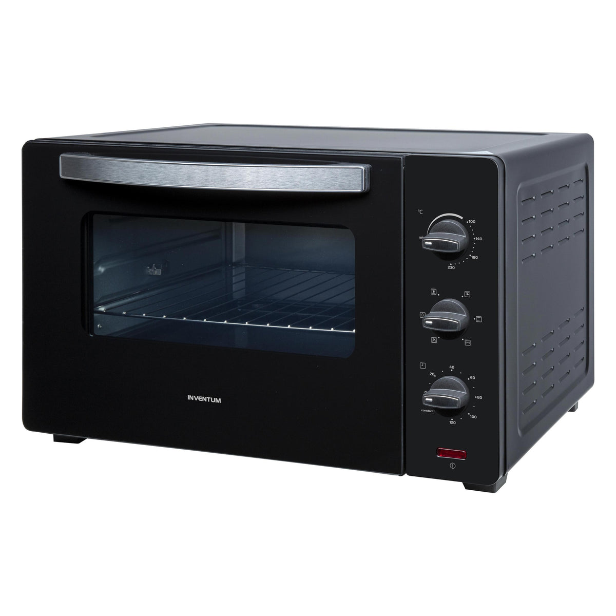 Inventum OV457B vrijstaande oven zwart
