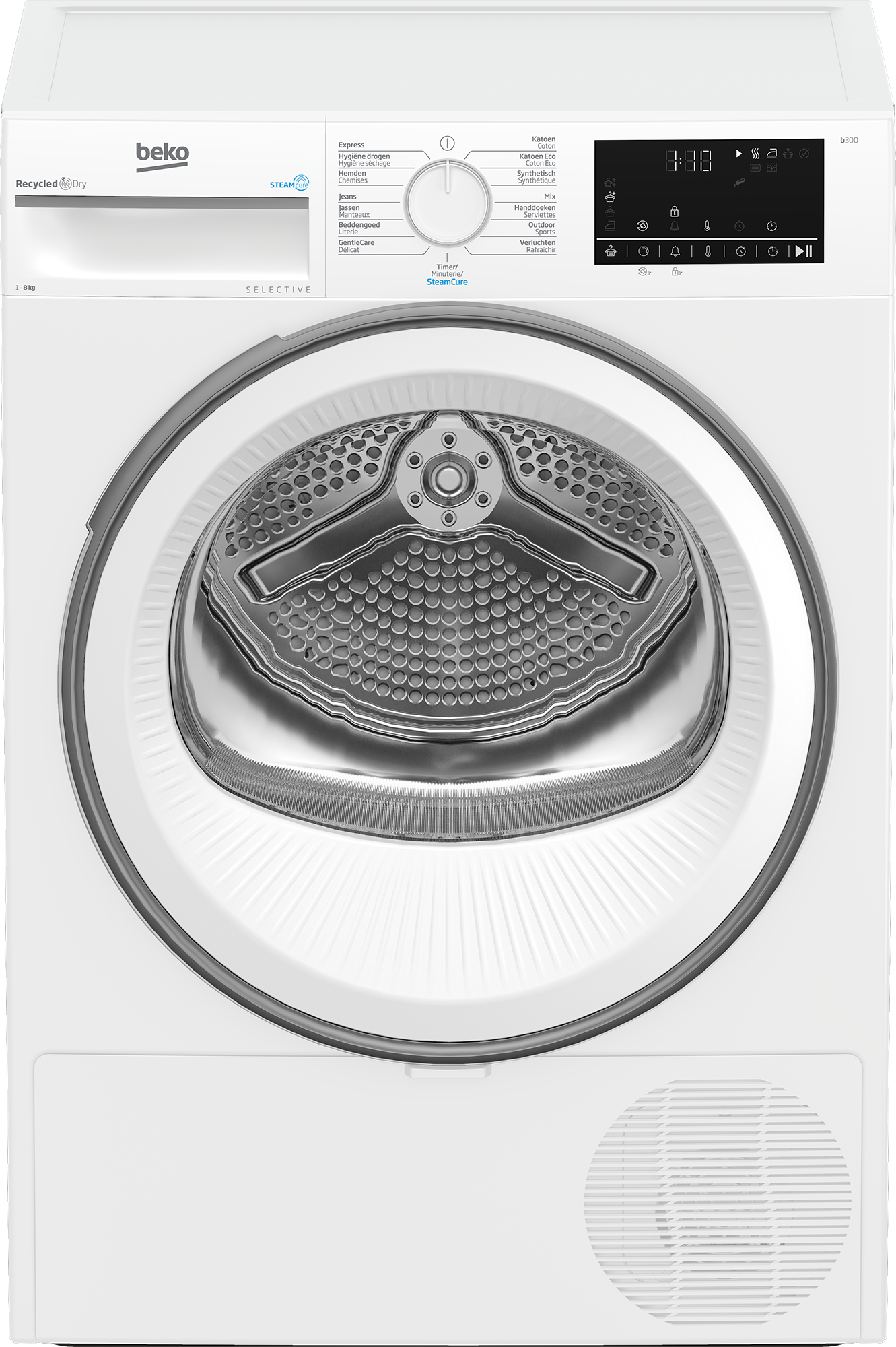 Beko B3T6823W2 wasdroger
