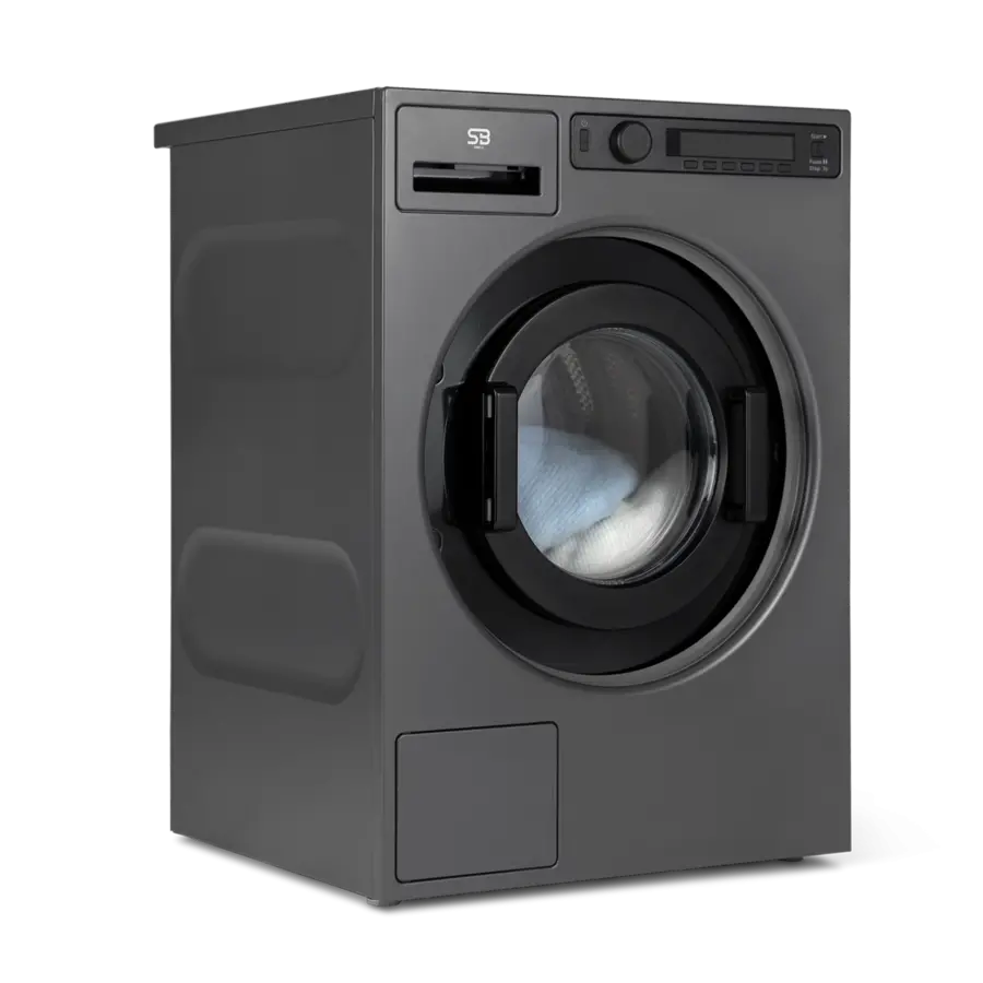 SB8512 professionele wasmachine met geopende deur