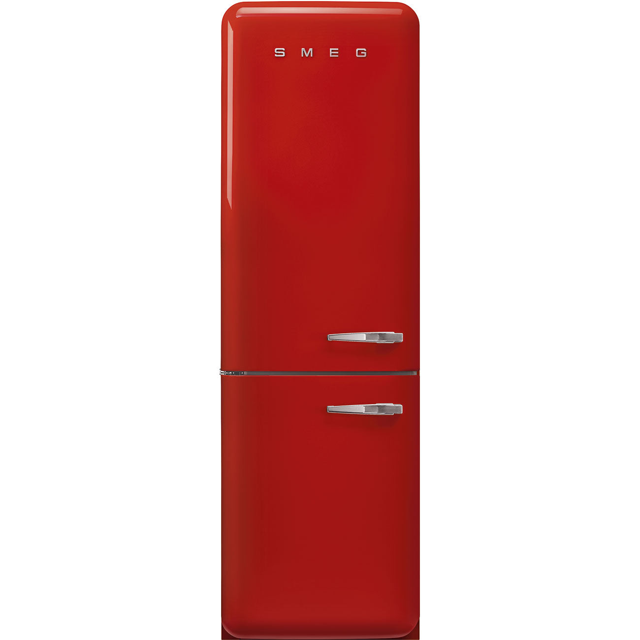 SMEG FAB32LRD6 rode retro koel-vriescombinatie, vooraanzicht