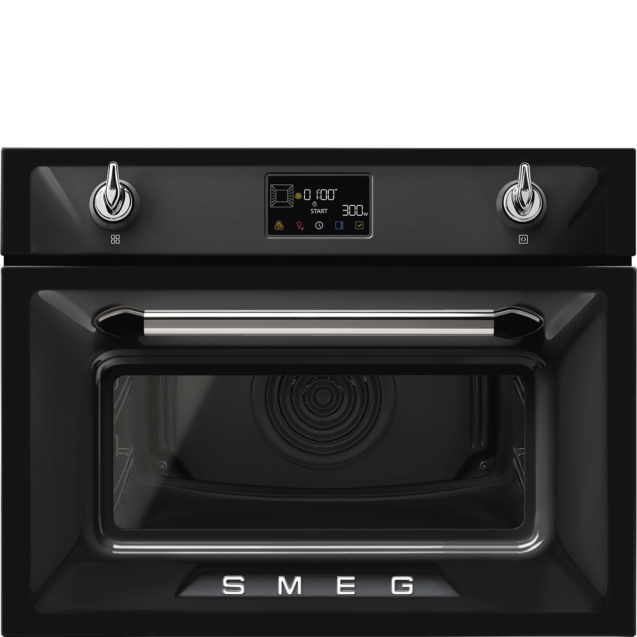 SMEG SO4902M1N compacte oven zwart