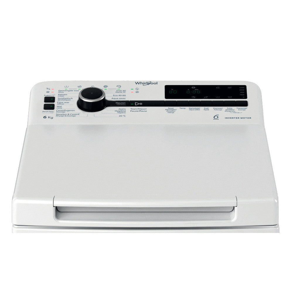 Whirlpool TDLR6261BSBE bovenlader wasmachine