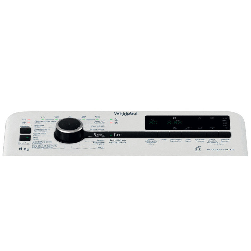 Whirlpool TDLR6261BSBE bovenlader wasmachine