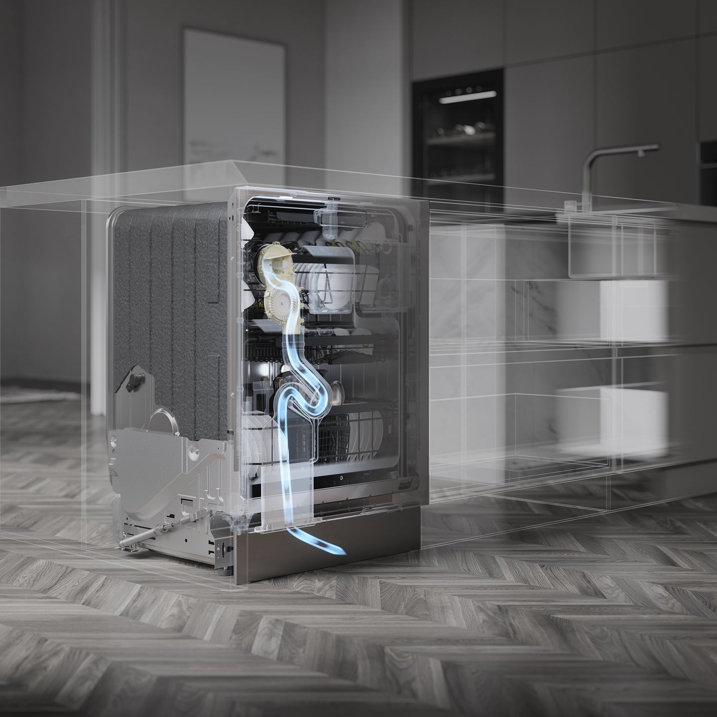 ATAG VA8217LT XXL-vaatwasser 17 couverts