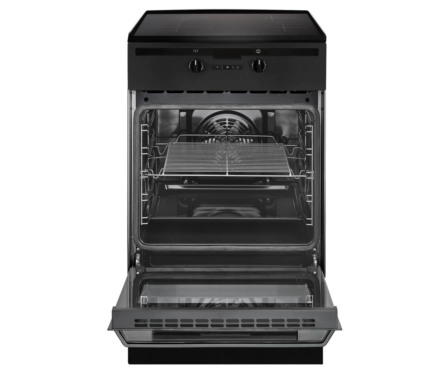 Inventum  VFI5042ZWA Inductiefornuis 50 cm breed