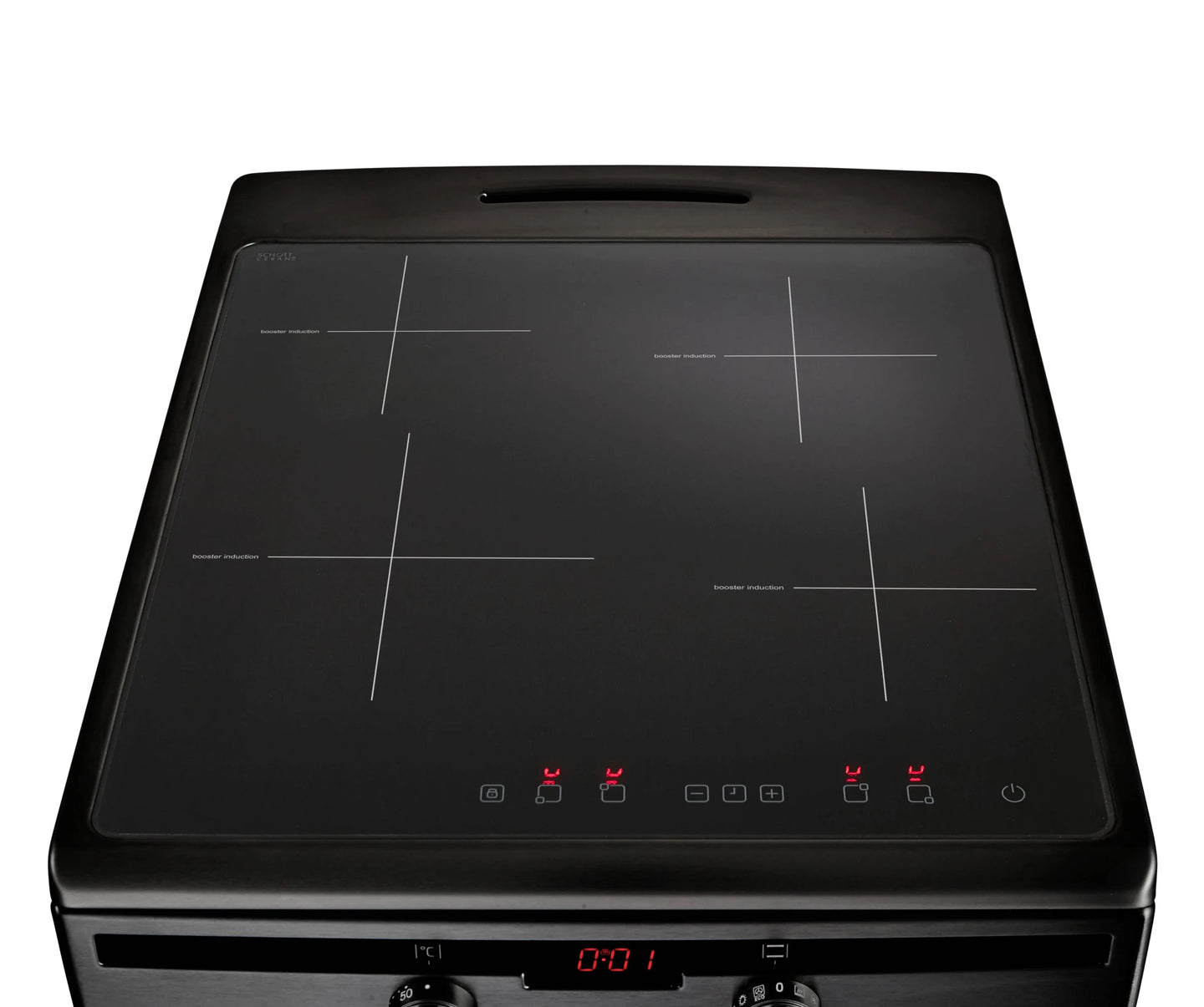 Inventum  VFI5042ZWA Inductiefornuis 50 cm breed