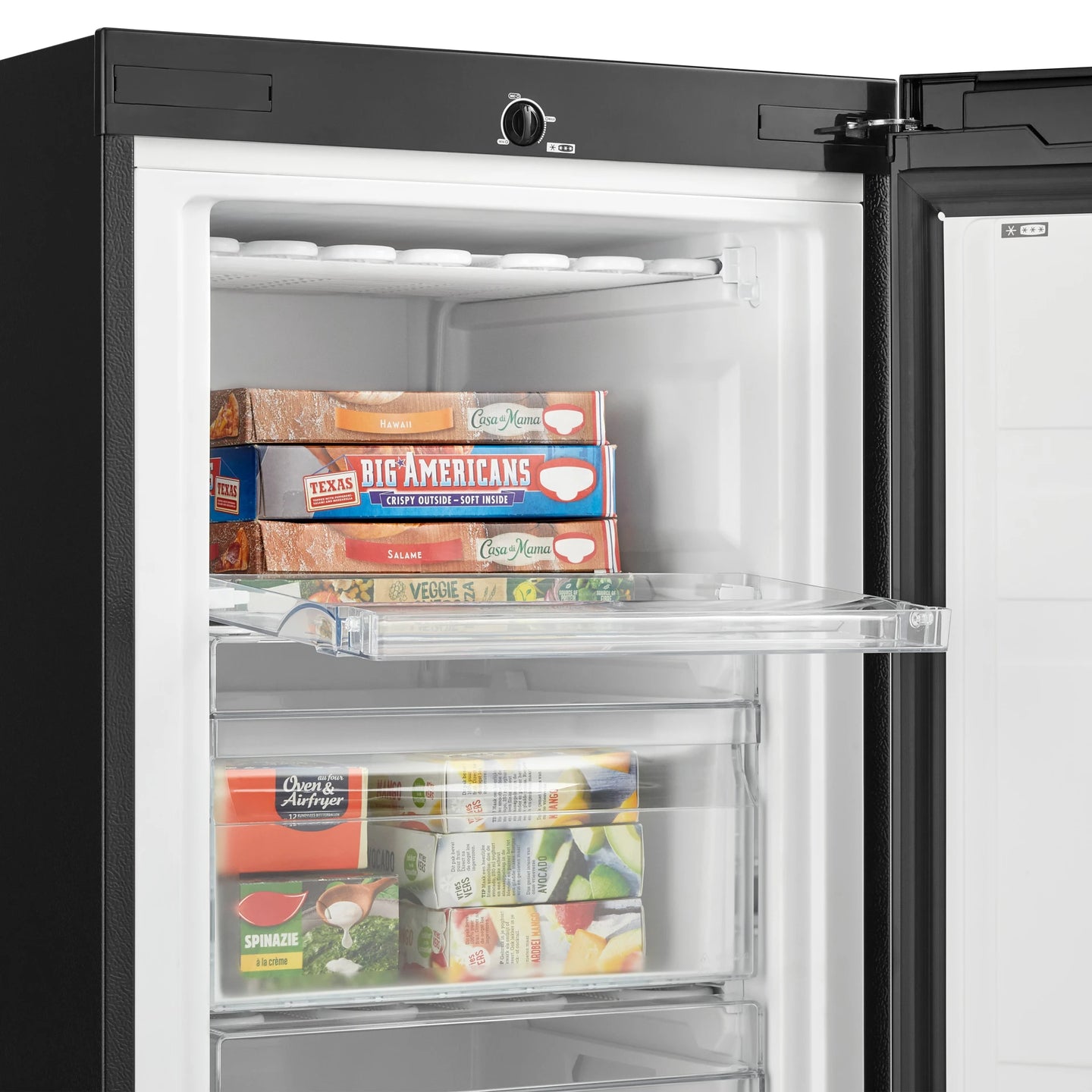 Inventum  VR1420B Vriezer 142 cm hoog