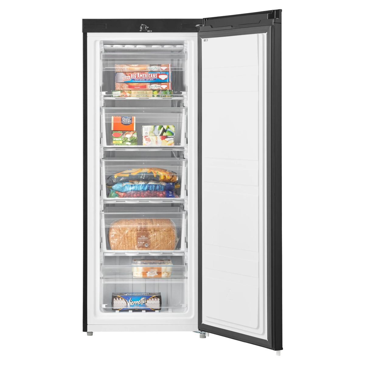 Inventum VR1420B zwarte vriezer 160 liter | Paulissen – paulissen witgoed