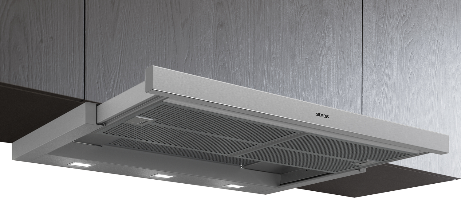 Siemens iQ300 LI97SA531 afzuigkap Semi-inbouw (uittrekbaar) Wit 397 m³/uur A