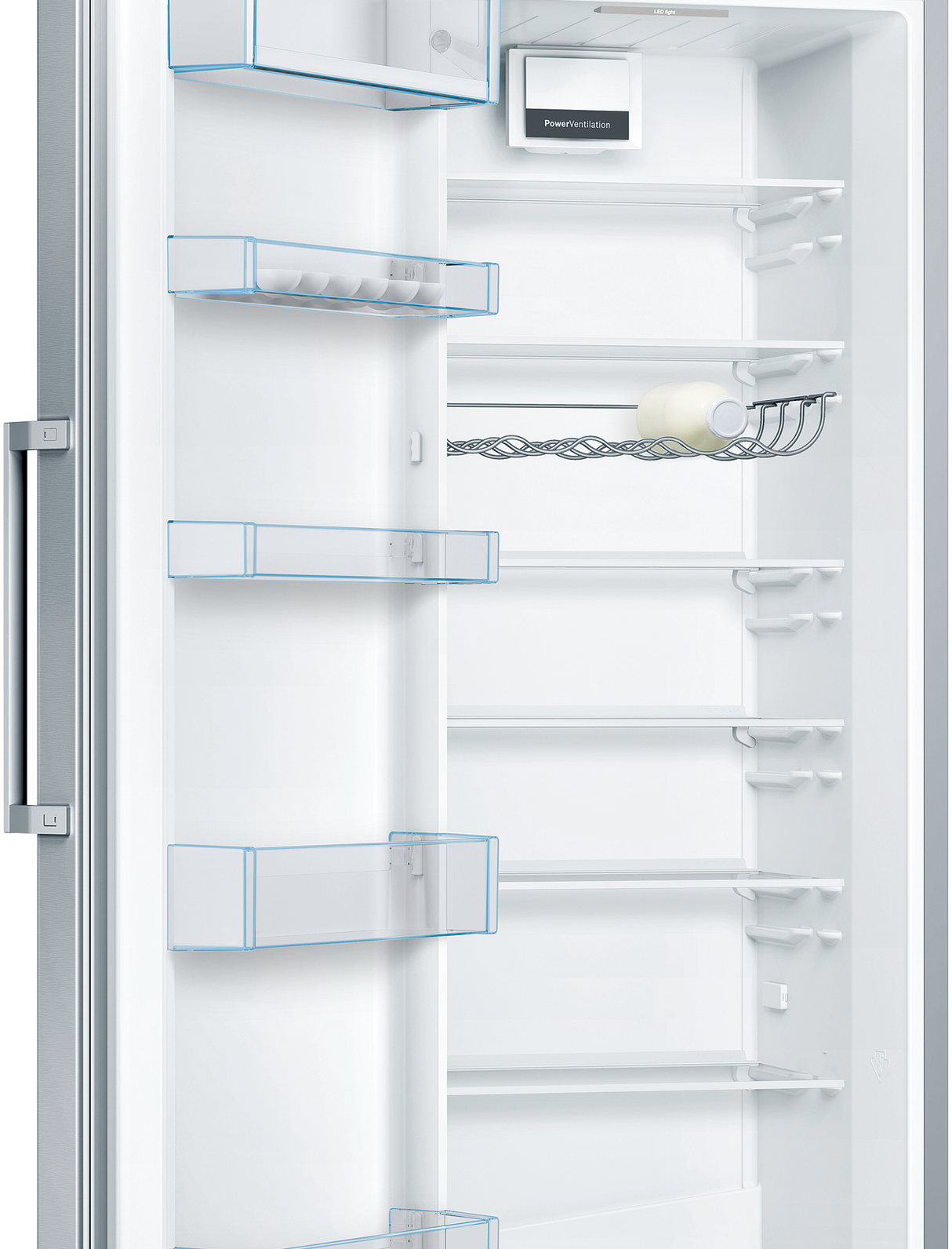 Bosch Serie 4 KSV33VLEP koelkast Vrijstaand 324 l E Roestvrijstaal