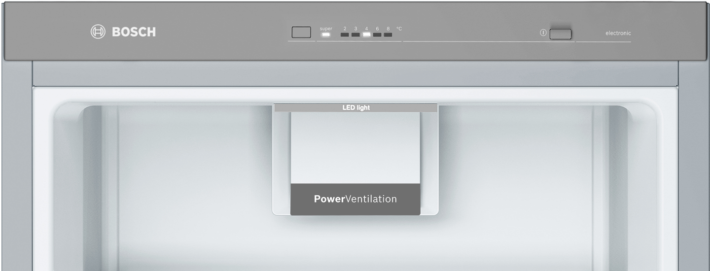 Bosch KSV36VLDP RVS-look koeler 346 liter