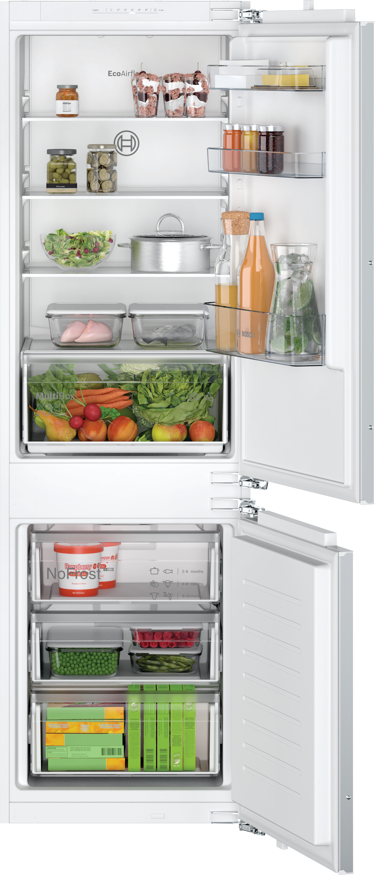 Bosch KIN86NFE0 Koel/vriescombinatie