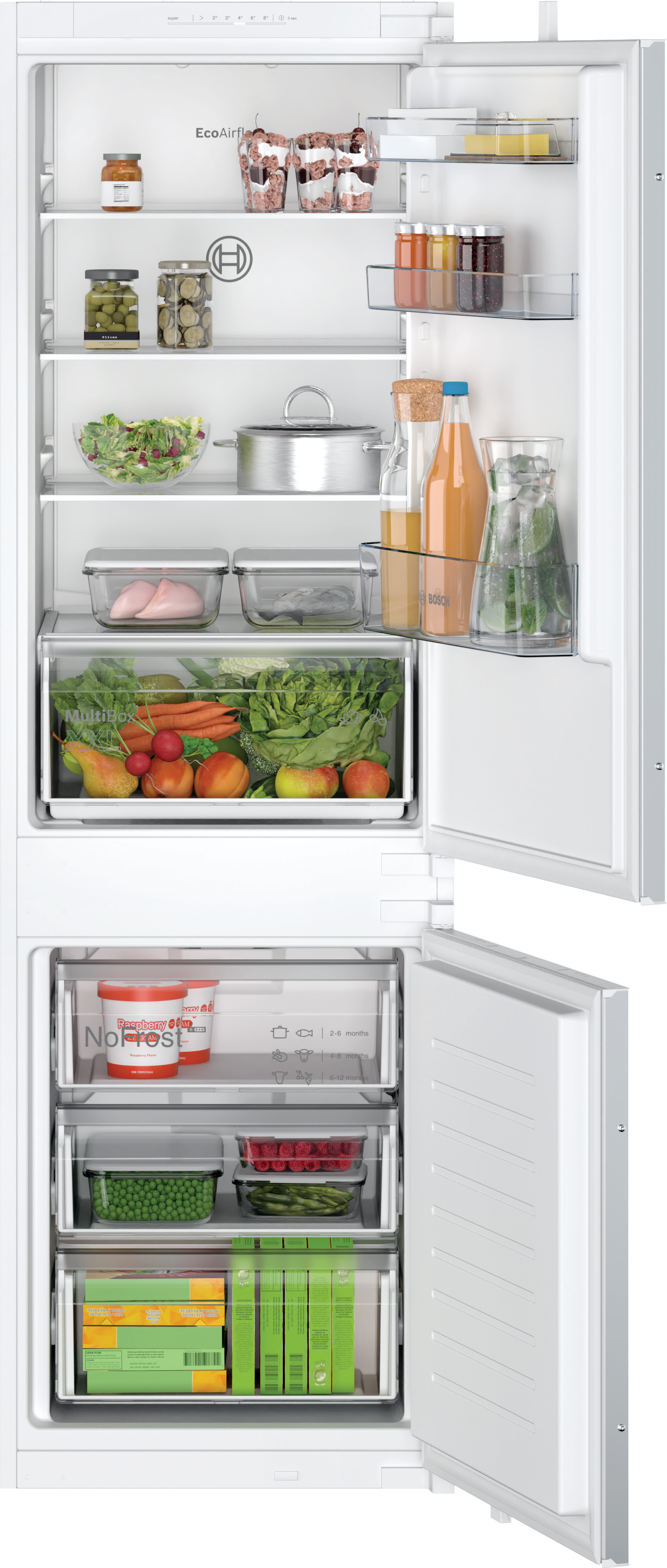 Bosch KIN86NSE0 Koel/vriescombinatie