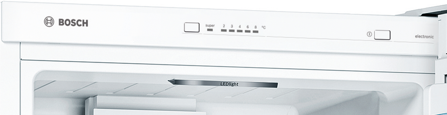 Bosch Serie 4 KGV33VWEAS koel-vriescombinatie Vrijstaand 289 l E Wit