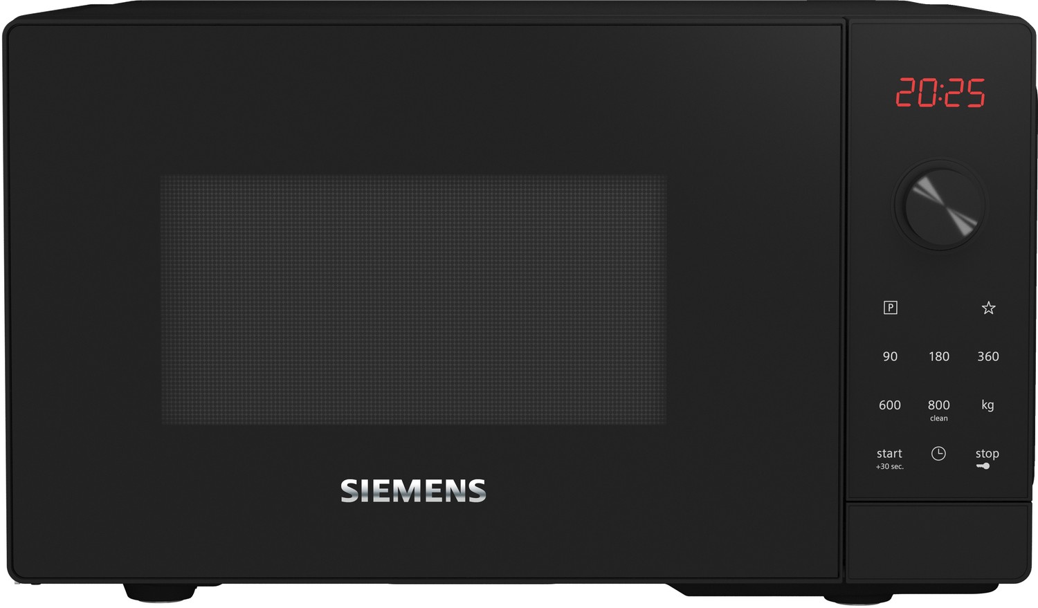 Siemens iQ300 FF023LMB2 magnetron Aanrecht Solo-magnetron 20 l 800 W Zwart