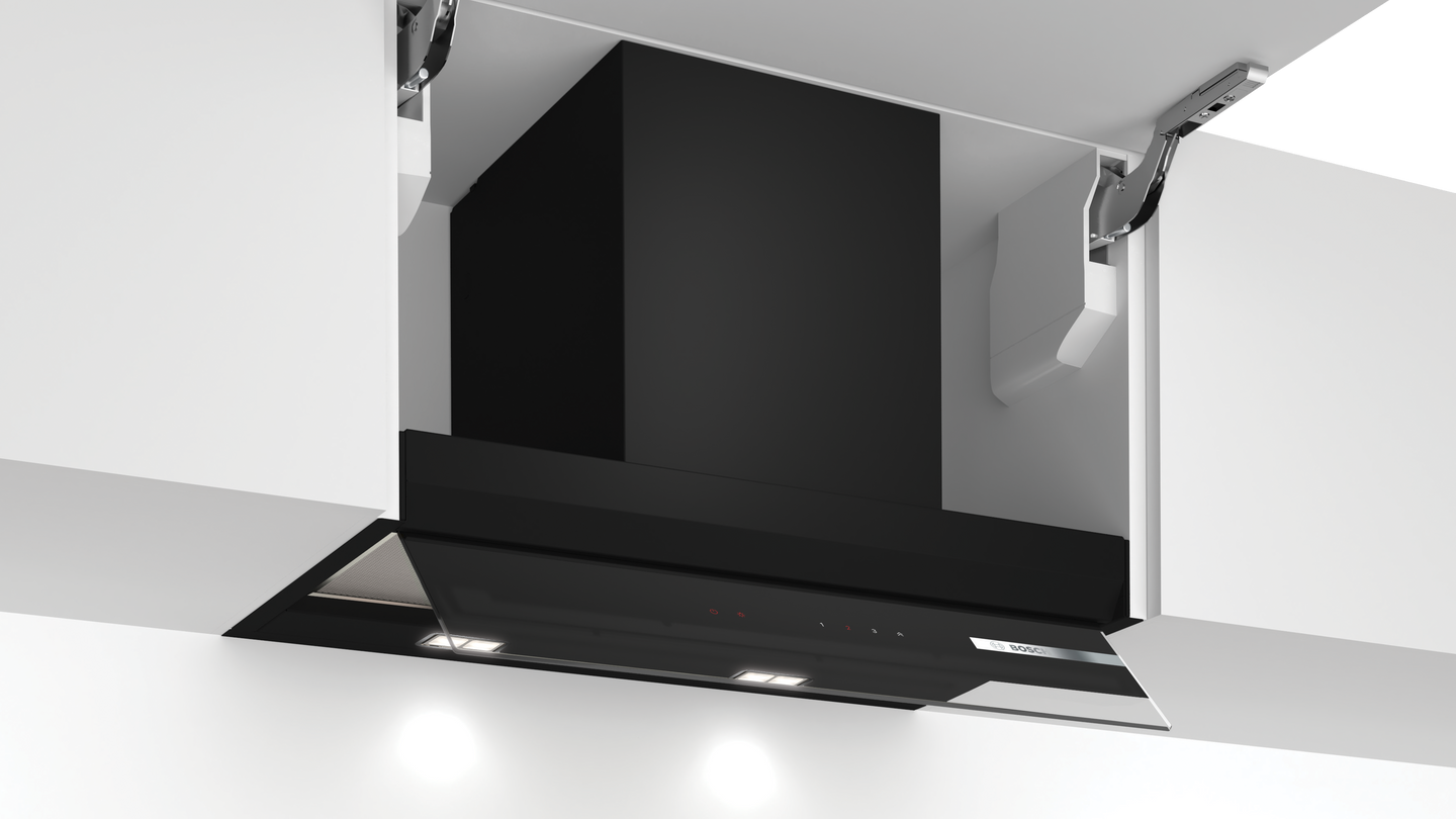 Bosch DBB67AM60 zwarte inbouwafzuigkap 60 cm