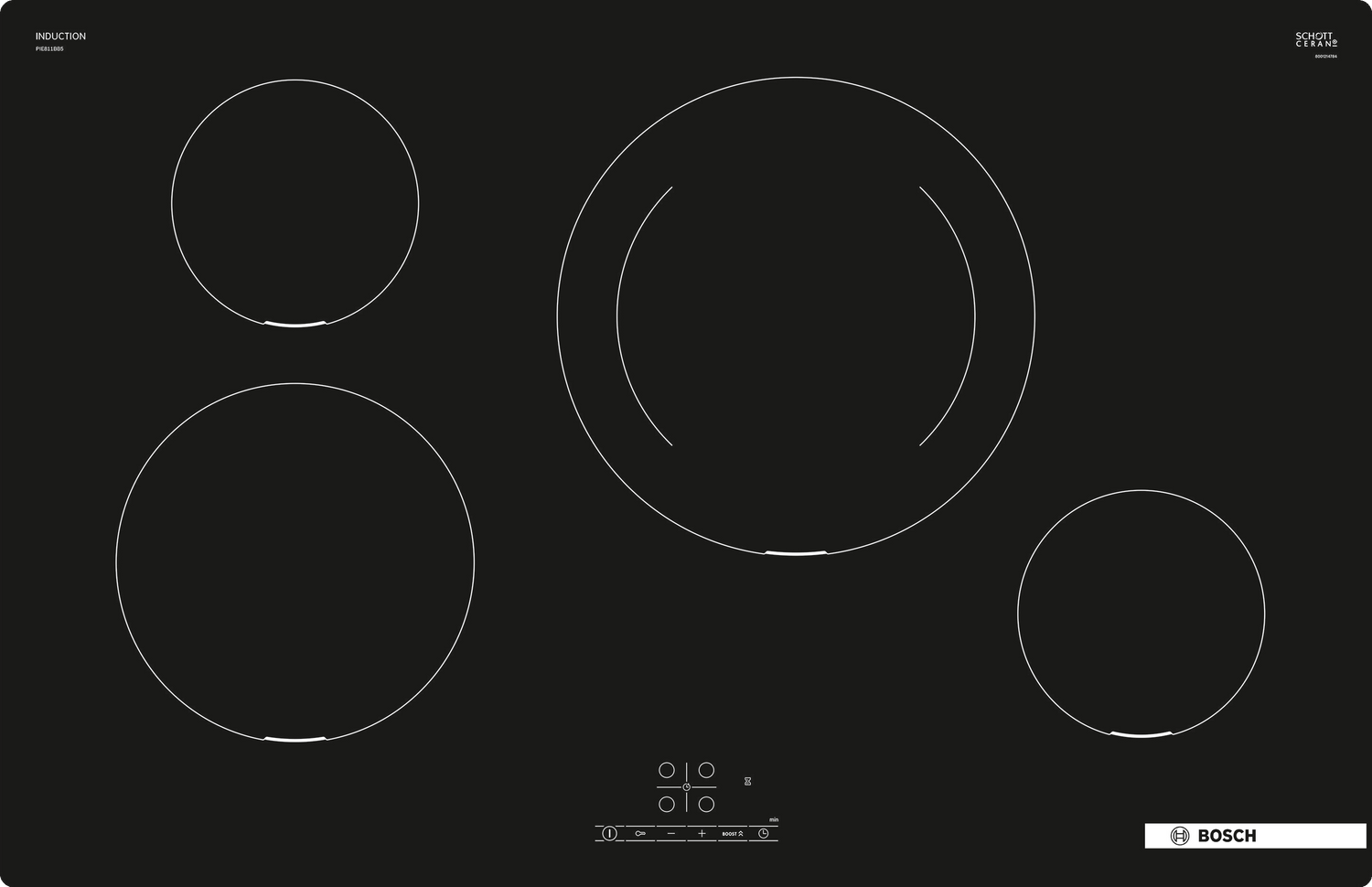 Bosch PIE811BB5E Kookplaat
