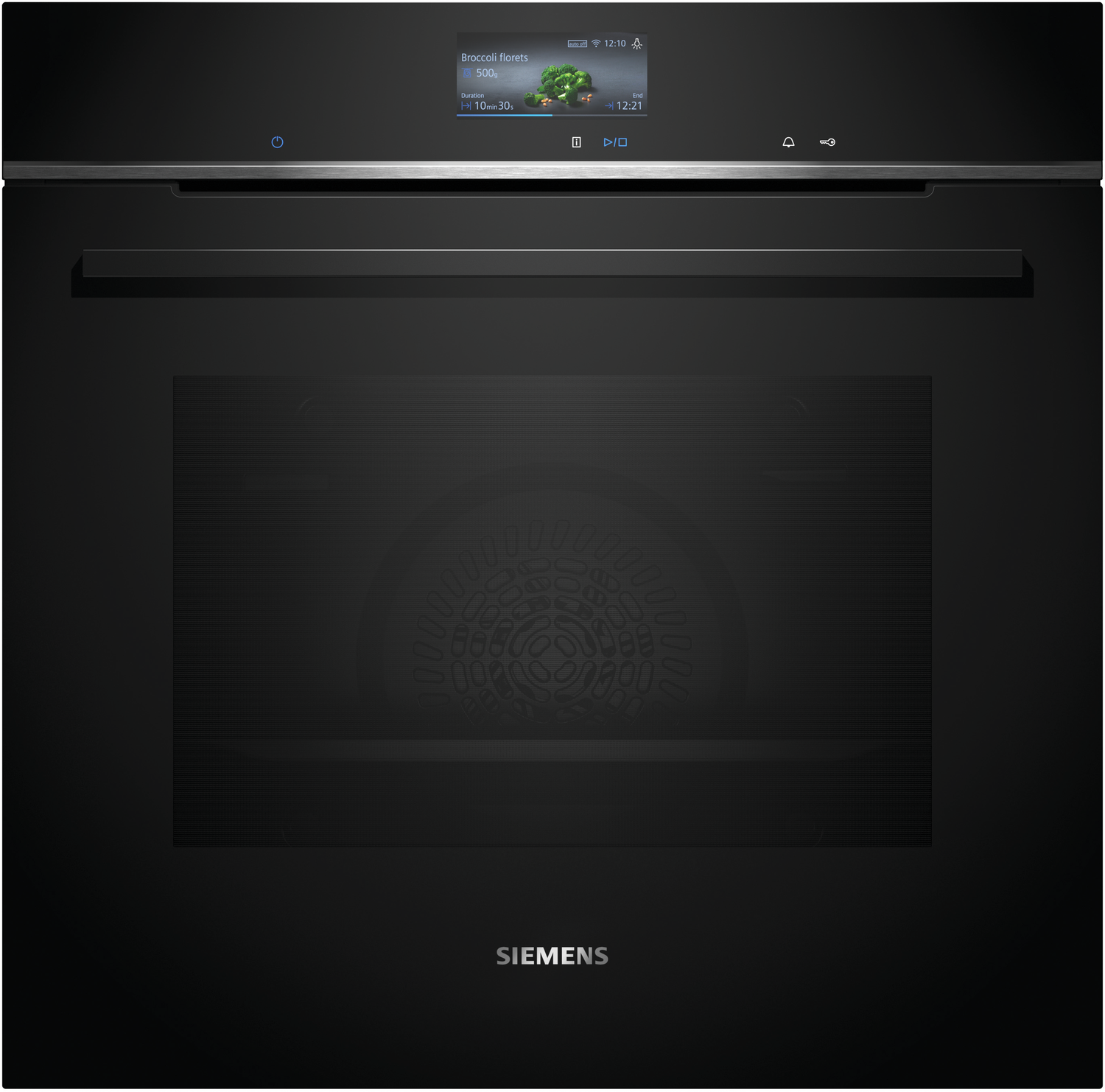Siemens iQ700 HB736G1B1 oven 71 l 3600 W A+ Zwart, Roestvrijstaal