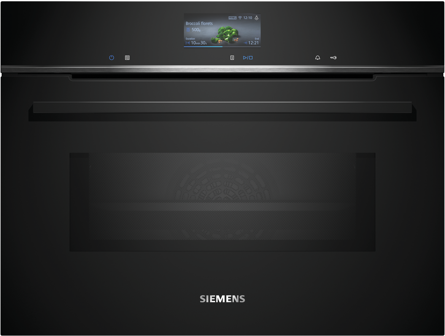 Siemens iQ700 CM776G1B1 oven 45 l 3600 W Zwart