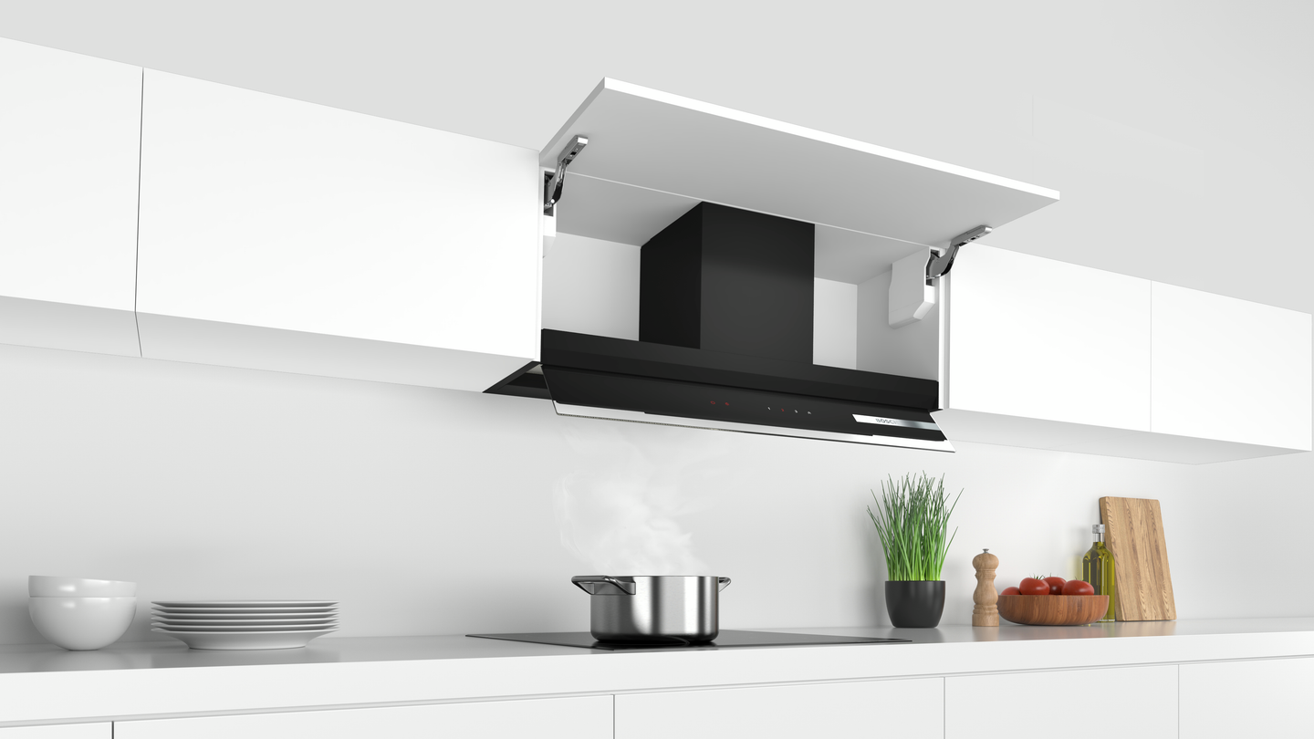 Bosch DBB97AM60 zwarte inbouwafzuigkap 90 cm