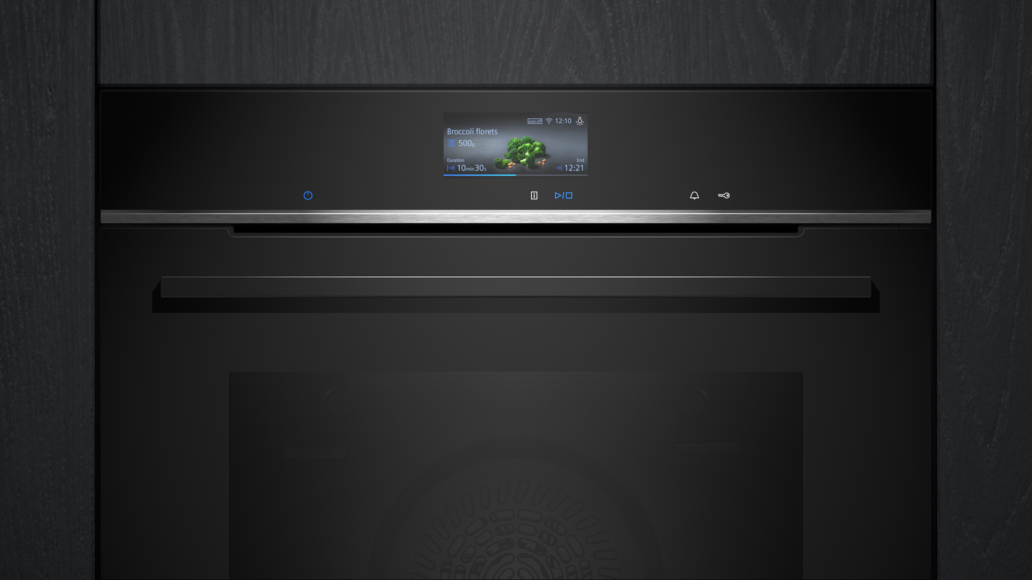 Siemens iQ700 HB736G1B1 oven 71 l 3600 W A+ Zwart, Roestvrijstaal