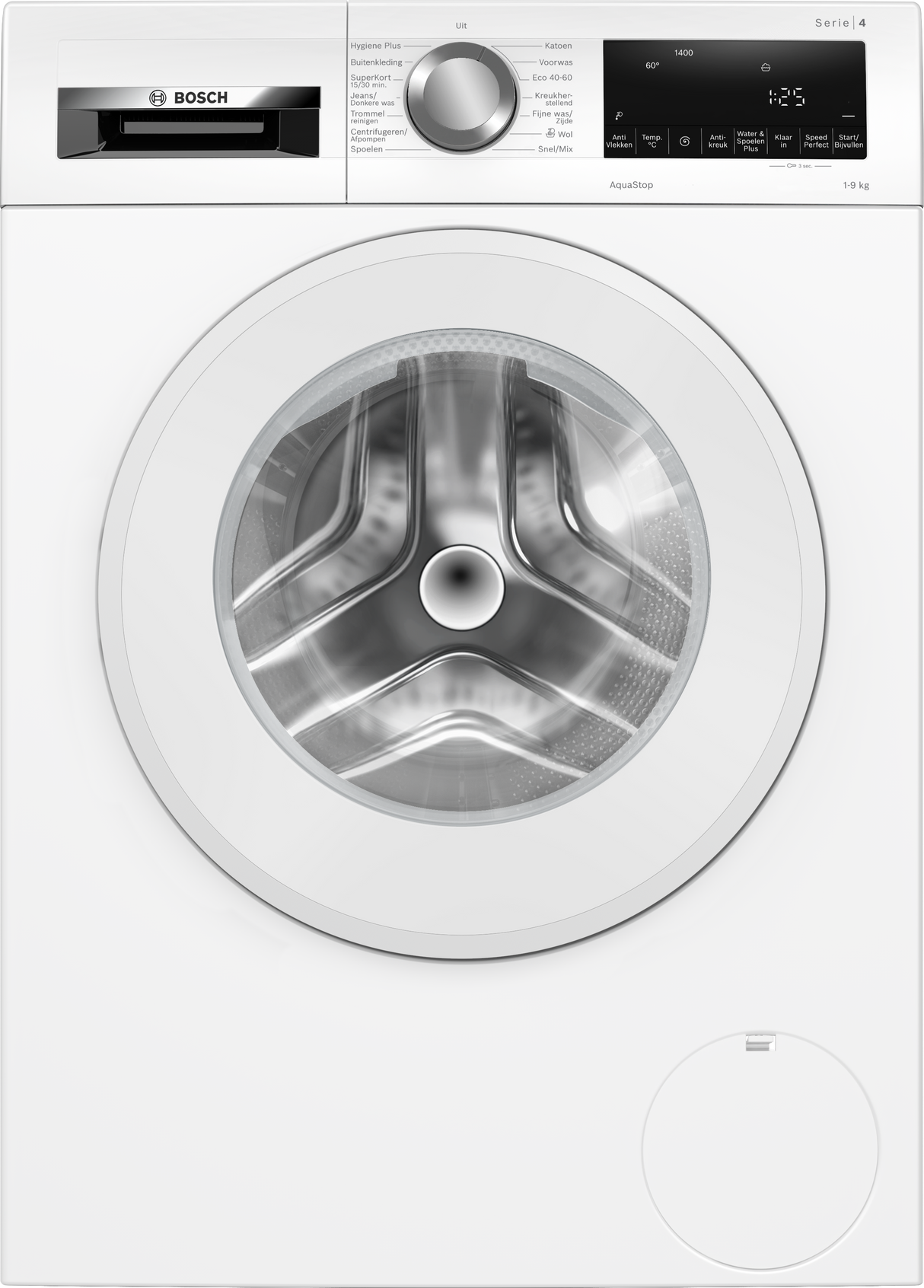 Bosch Serie 4 WGG04409NL wasmachine Voorbelading 9 kg 1400 RPM Wit