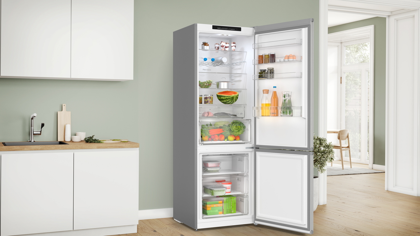 Bosch KGN492LDF koel-vriescombinatie 440 liter