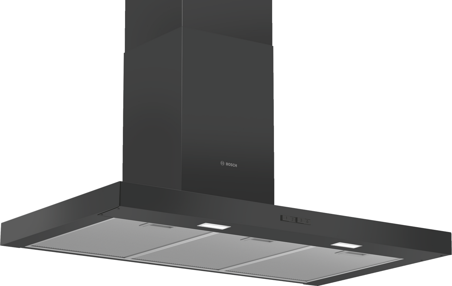 Bosch Serie 2 DWB96BC60 afzuigkap Muurmontage Zwart 619 m³/uur B