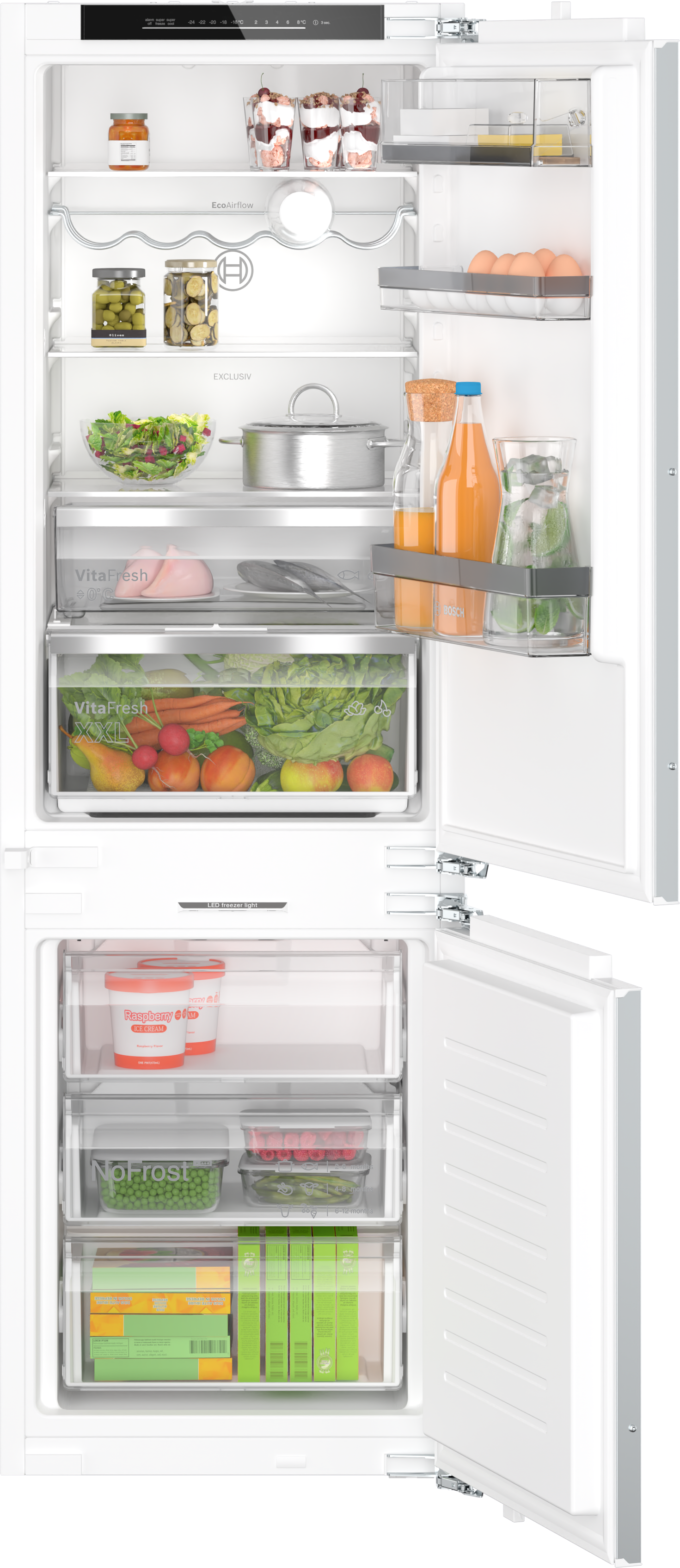 Bosch KIN86EDD0 inbouw koel/vriescombinatie