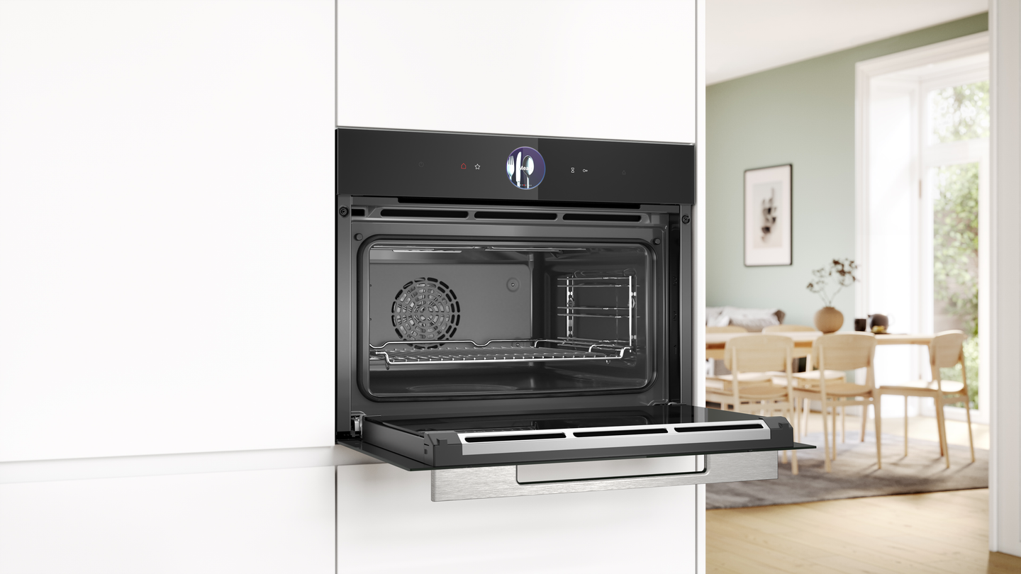 Bosch CSG7364B1 compacte stoomoven 47 liter