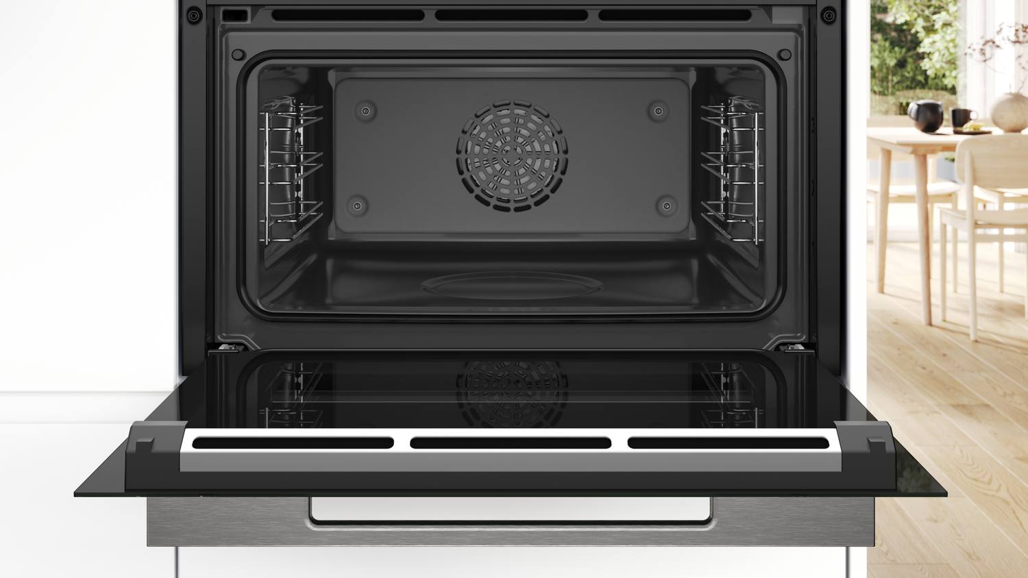 Bosch Serie 8 CSG7361B1 stoomoven Middelmaat Zwart Touch