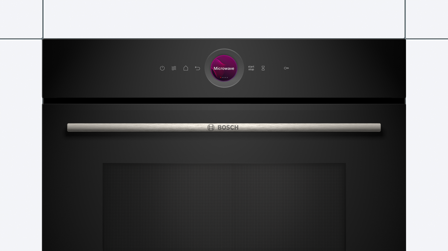 Bosch Serie 8 CEG732XB1 magnetron Ingebouwd Grill-magnetron 36 l 1000 W Zwart
