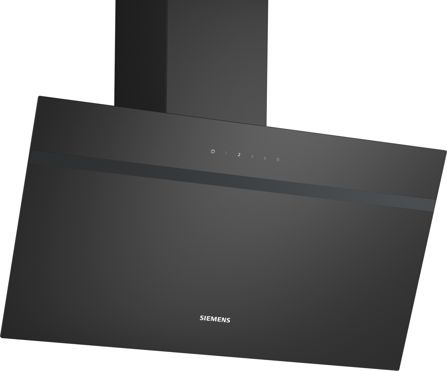 Siemens iQ100 LC85KDK60 afzuigkap Muurmontage Zwart 430 m³/uur A